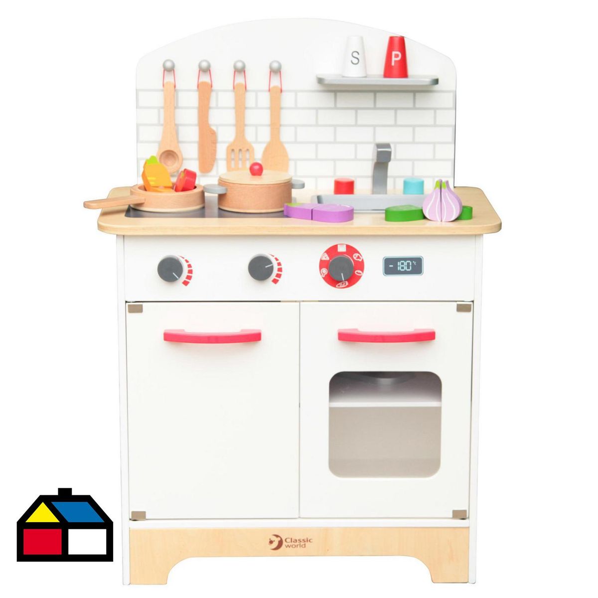 KIDSCOOL - Cocina y set de accesorios Mi primer chef