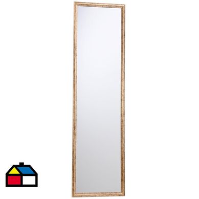 Espejo Modena 30x120 cm dorado