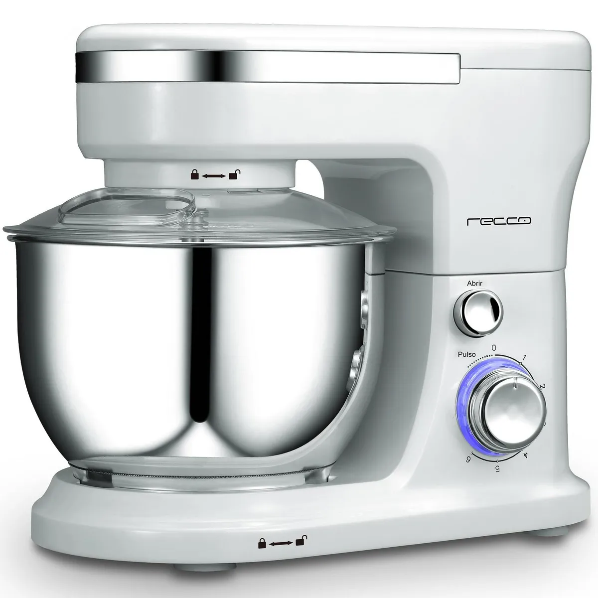 Batidora de Pedestal 4 l 600 W Multicolor RBP-BISCOTTB, marca RECCO - Foto Principal