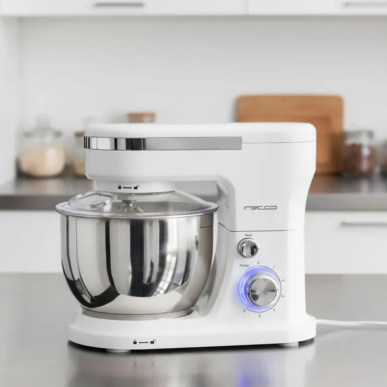 Batidora de Pedestal 4 l 600 W Blanco RBP-BISCOTTB