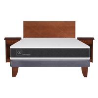 Cama Europea Ortopedic 2 Plazas Bn + Muebles