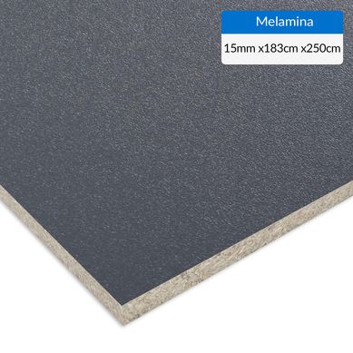 Melamina Gris Grafito 15 mm 183x250 cm