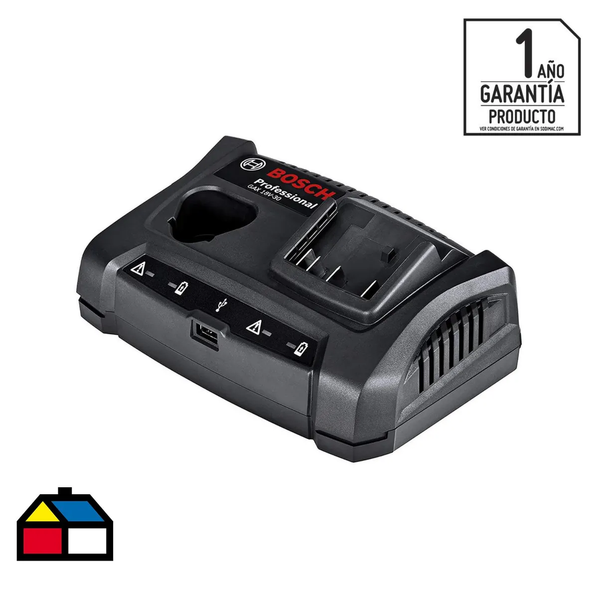 BOSCH - Cargador batería doble 18V 3,0 Ah