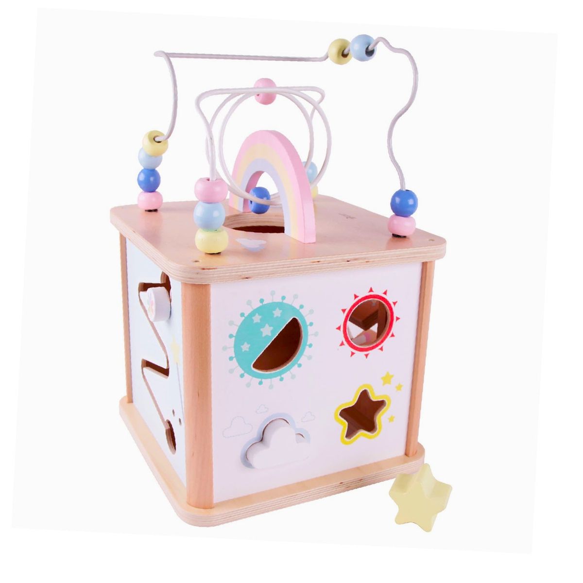 KIDSCOOL - Cubo Didáctico De Actividades Educativas Para Bebé