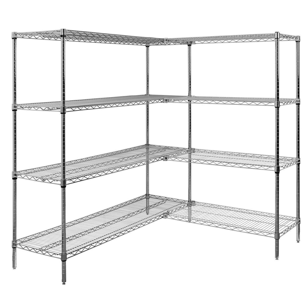 OLYMPIC - Estante  8 Nivel(es) 152x160x46 cm Cromado