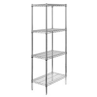 Estante 4 Nivel(es) 61x160x36 cm Cromado