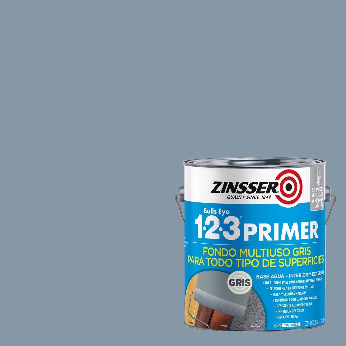 RUST OLEUM - Fondo Multiuso Lata 1 galón(es) Mate Gris