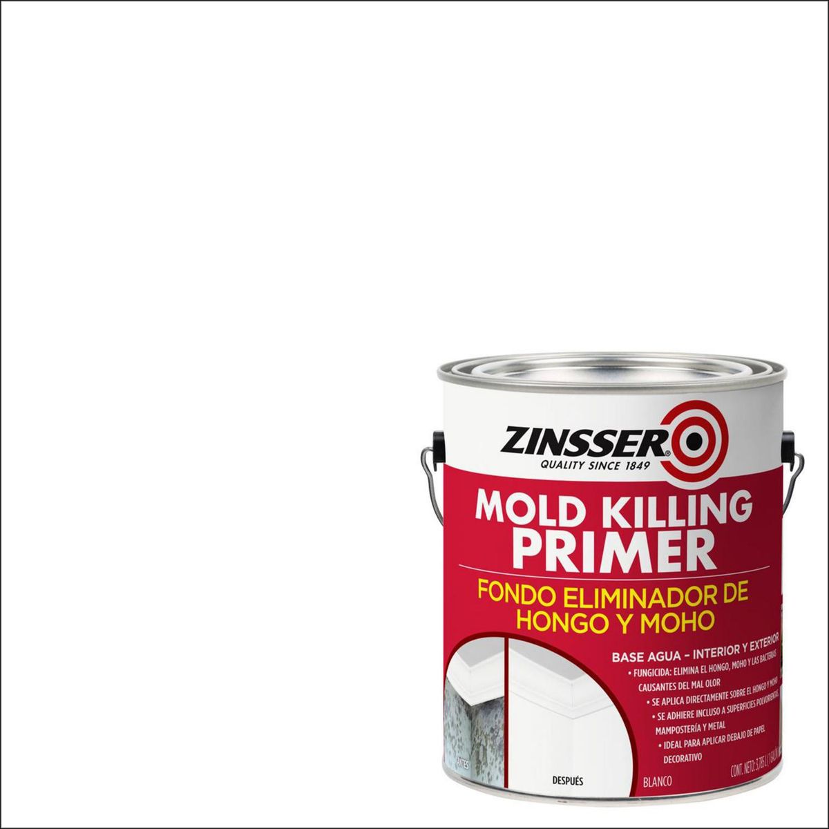 RUST OLEUM - Fondo Eliminador de Hongo y Moho Lata 1 galón(es) Semibrillante Blanco