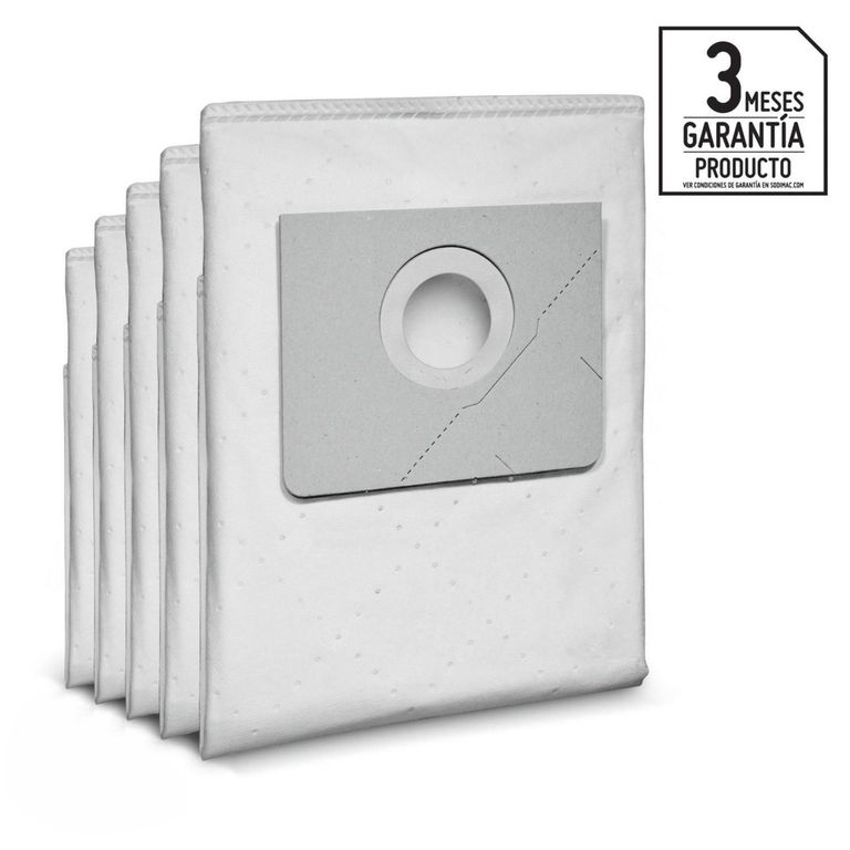 Set de bolsas para aspiradora nt 38 de 35 litros