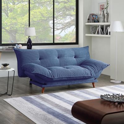 Imagen 2 del producto Futón Pillow Azul 191x100x87 cm