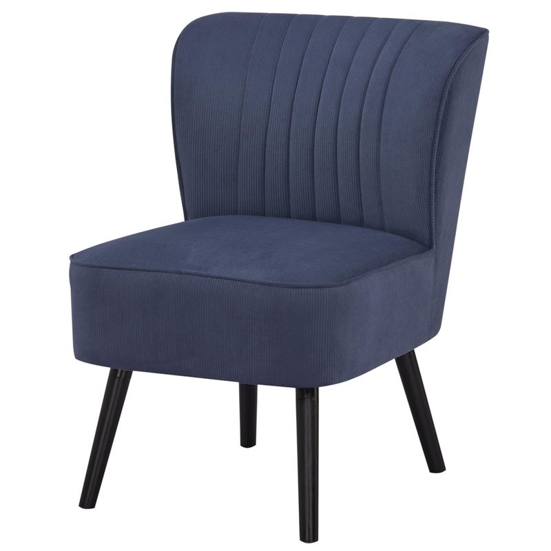 JUST HOME COLLECTION - Poltrona 1 cuerpo RABAT 64x80x58 cm Azul
