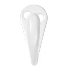 JUST HOME COLLECTION - Set 6 Perchas Metal Blanco