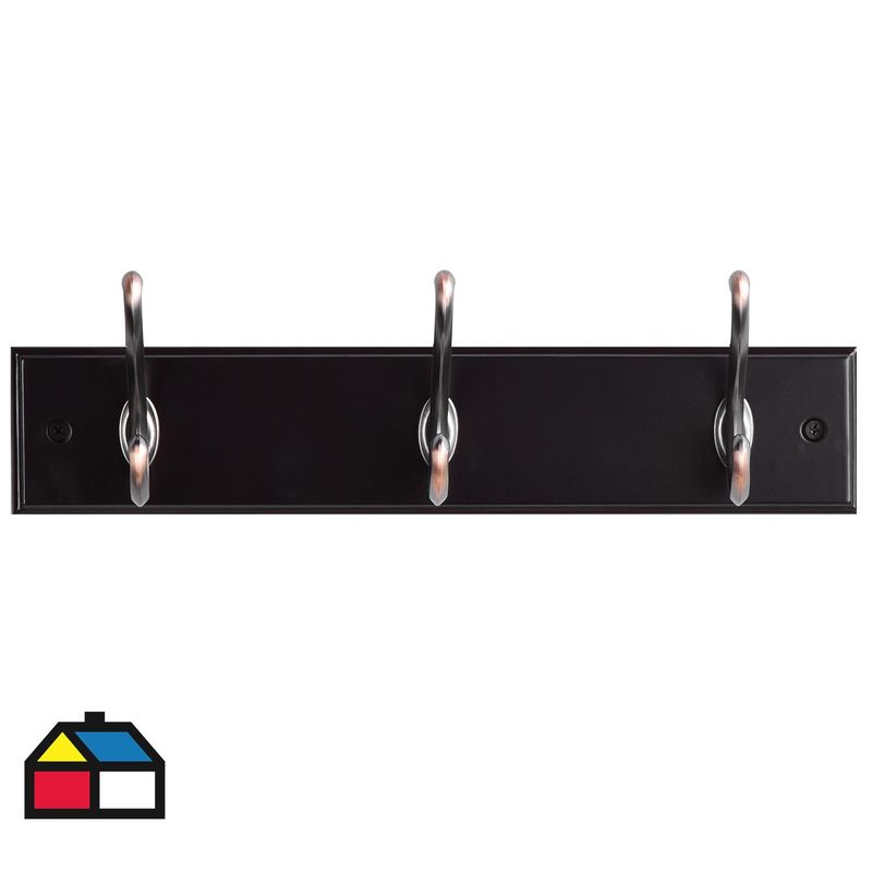 JUST HOME COLLECTION - Perchero Zinc Espresso