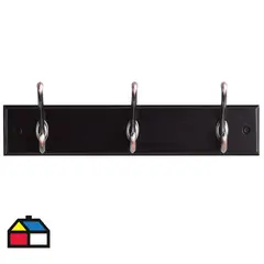 JUST HOME COLLECTION - Perchero Zinc Espresso