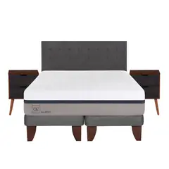 CIC - Cama europea balance king + muebles