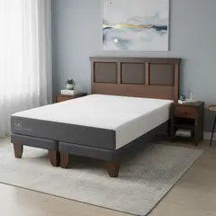 CIC - Cama Europea Smart 2 Plaza Bd + Muebles
