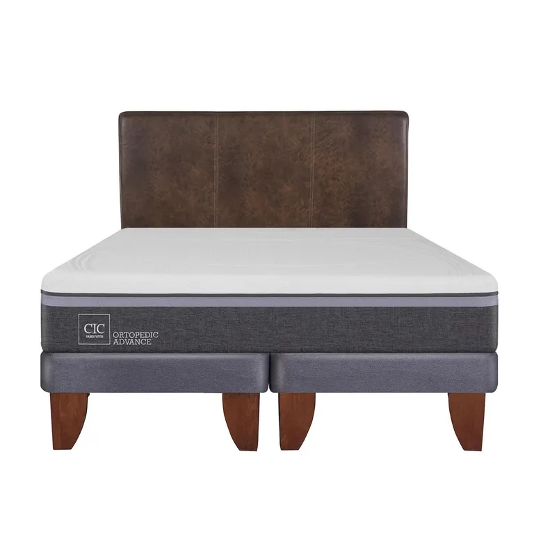 CIC Cama Europea Ortopedic Advance 2 Plazas Bd + Respaldo