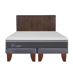 CIC - Cama europea ortopedic advance 2 plazas bd + respaldo