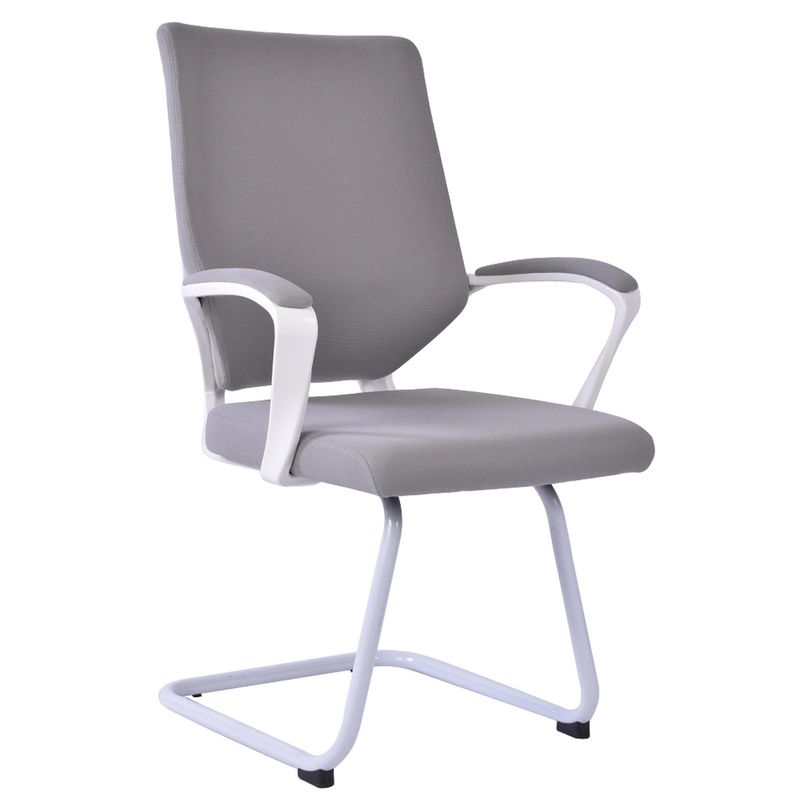 JUST HOME COLLECTION - Silla visita gris - blanca