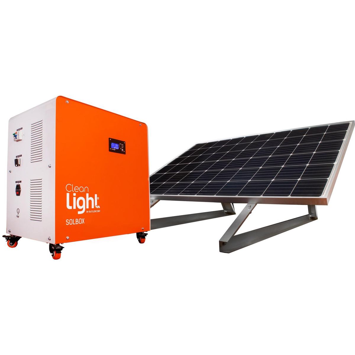 CLEANLIGHT - Generador Solar Eléctrico Móvil 1500 W