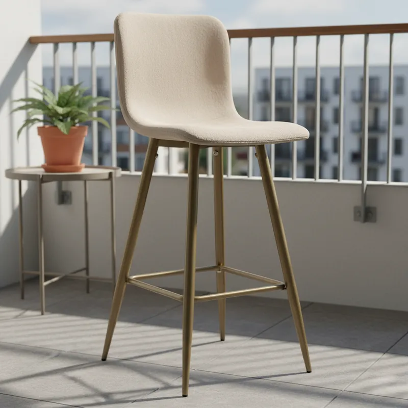 JUST HOME COLLECTION - Silla Bar Scargil Beige 101x45x45 cm