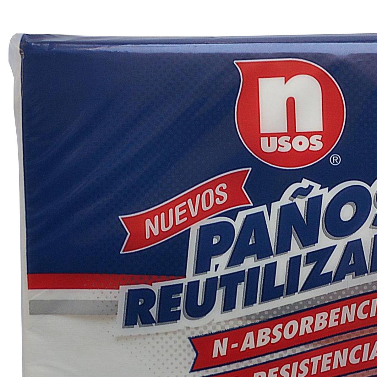 N USOS - Paños Reutilizables N Usos 33x33 cm 30 Unidades Celulosa