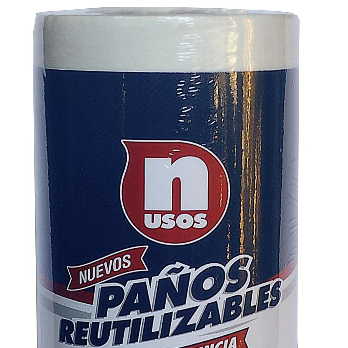 N USOS - Rollo Paños Reutilizables N Usos 50 Unidades 21x26 cm Doméstico