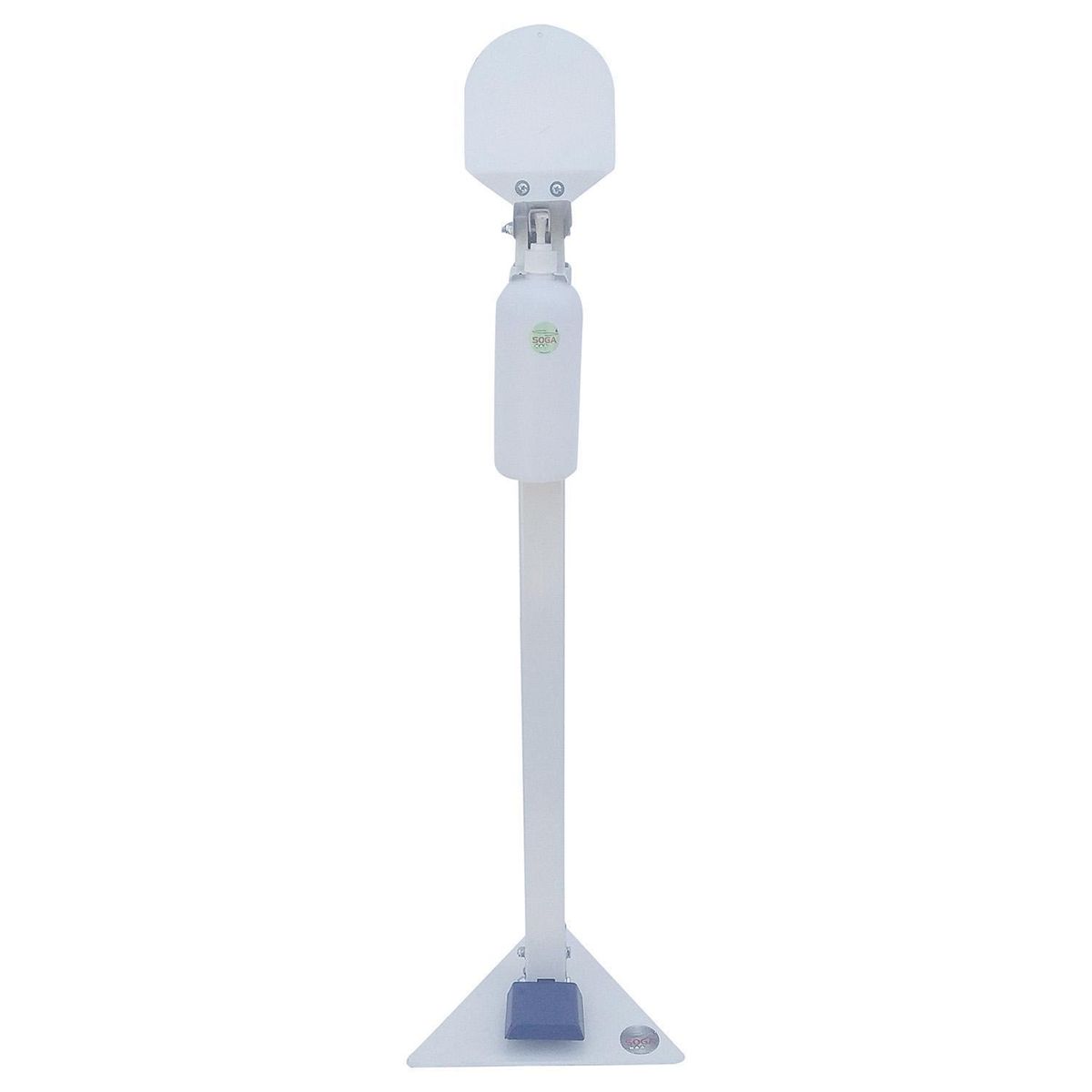 SOGA - Dispensador Alcohol Pedal Soga Metálico 110 X 42 47 cm