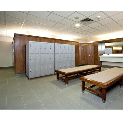 Imagen 2 del producto Locker 15 Puerta(s) 0 Cajón(es) 15 Repisa(s) 137x166x45 cm Gris