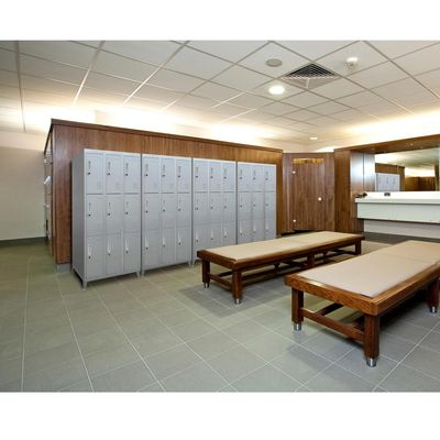 Imagen 2 del producto Locker 9 Puerta(s) 0 Cajón(es) 9 Repisa(s) 83x166x45 cm Gris