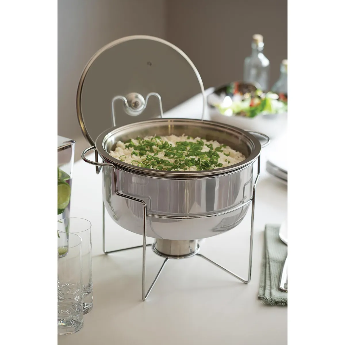 TRAMONTINA - Rechaurd 41x8x40x28,1 cm 4,3 l acero inoxidable