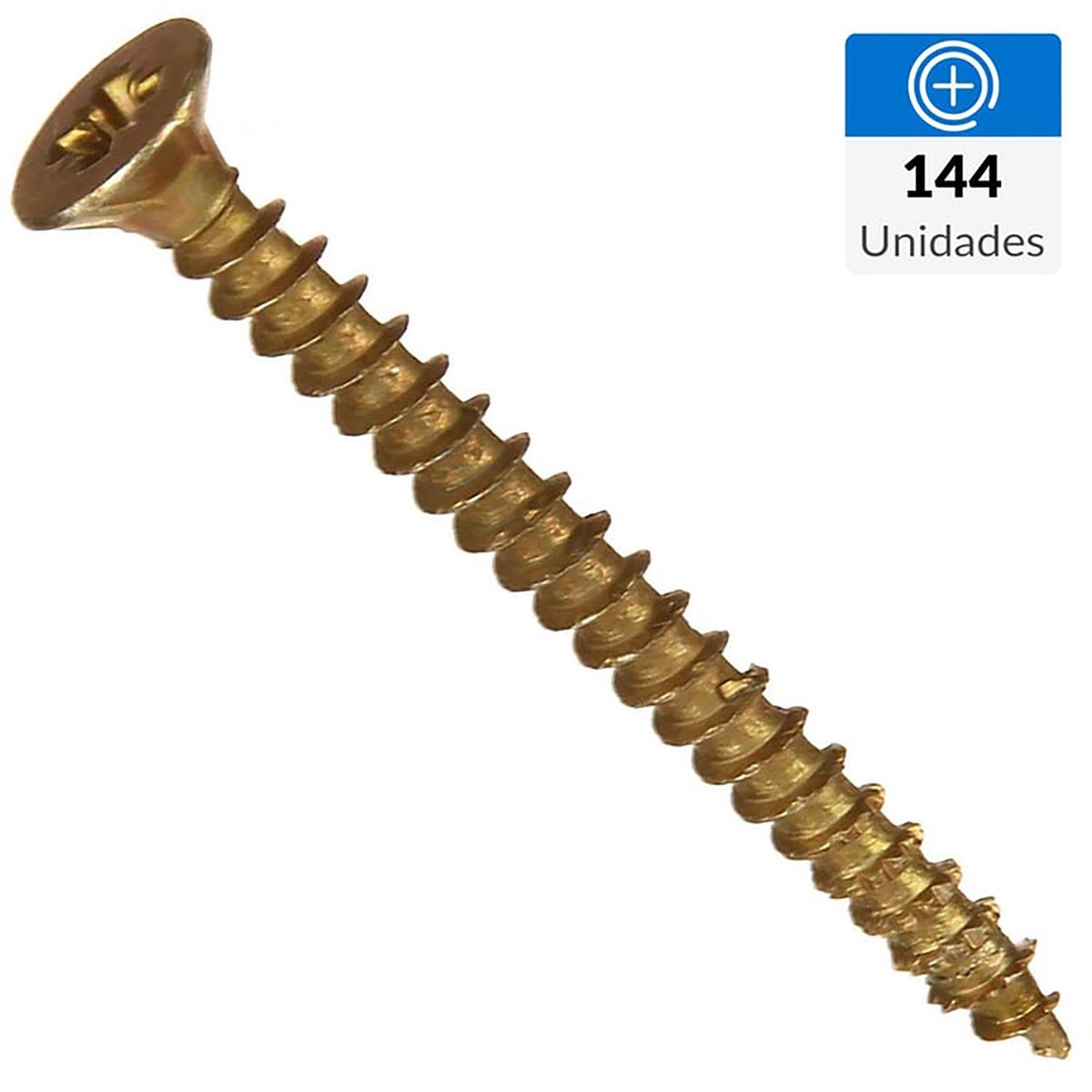 MAMUT - Tornillo Tirafondo Madera 2 " 10 mm 144 unidad(es)