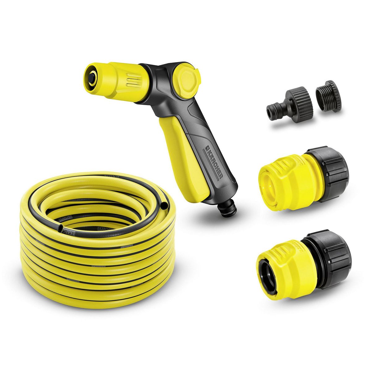 KARCHER - Set manguera 20 mts, conectores y pistola de riego