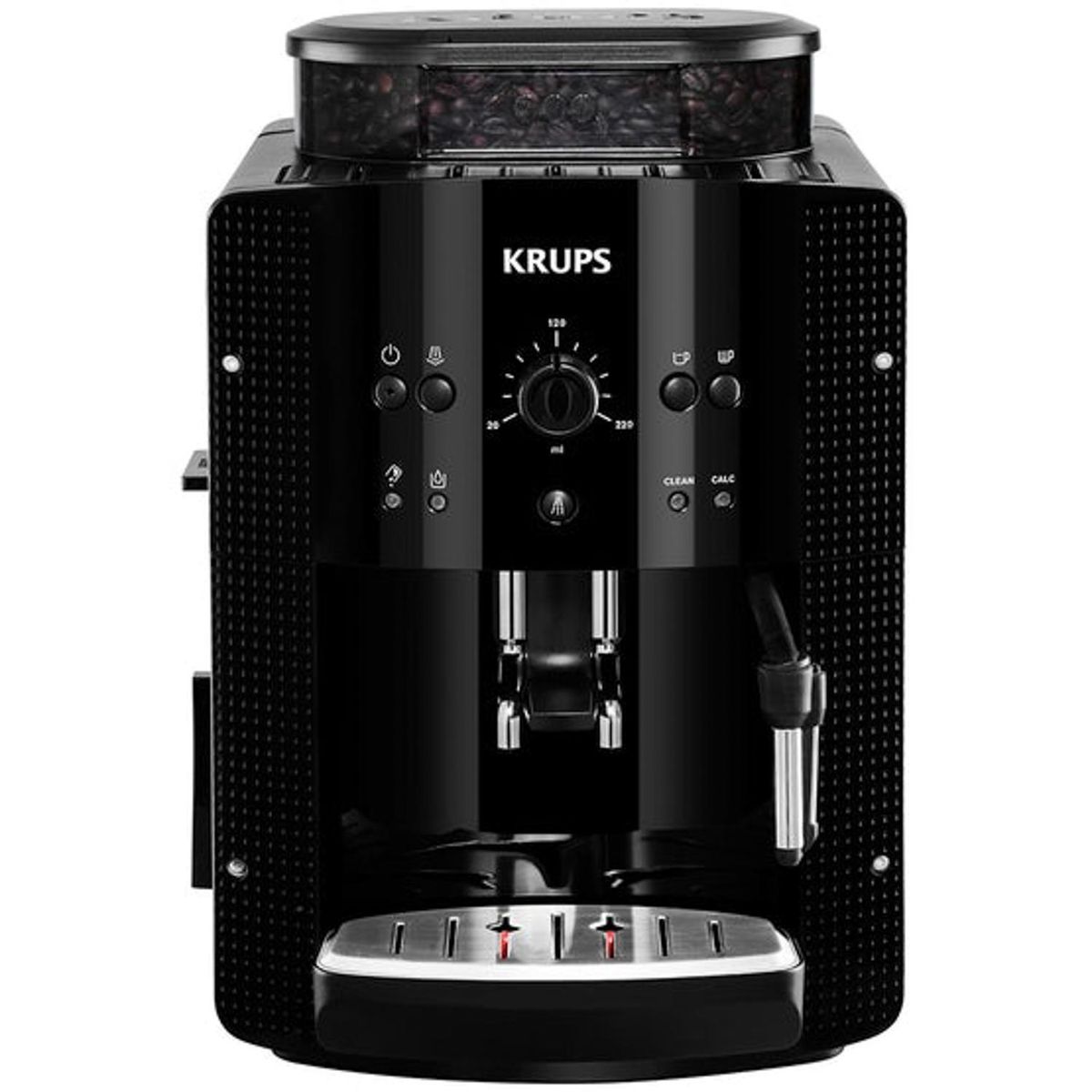KRUPS - Cafetera Espresso Full Automática Manual 1.8 l 1450 W Negro