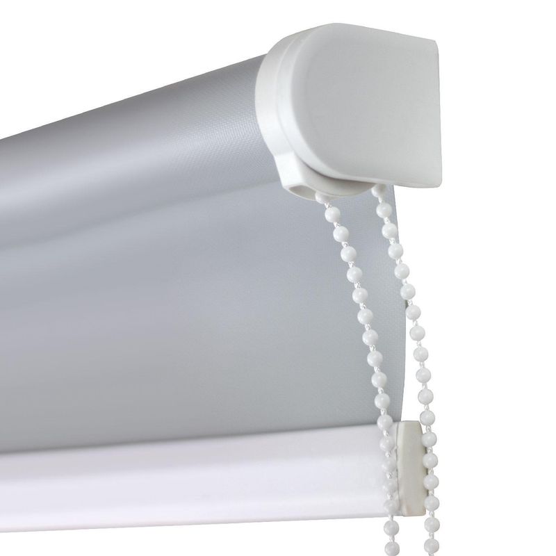 ECOWIN - Cortina roller black out 160x180 cm gris
