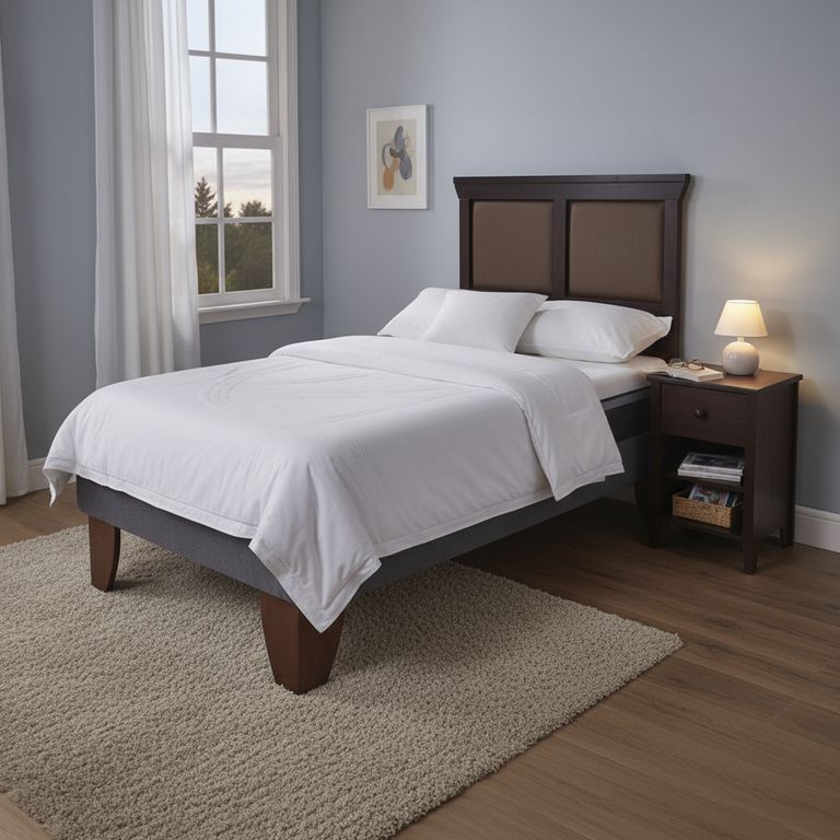 CIC Cama Europea Ortopedic Advance 1.5 Plazas + Muebles