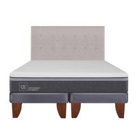 Cama Europea Ortopedic Advance 2 Plazas Bd + Respaldo