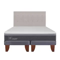 CIC - Cama europea ortopedic advance 2 plazas bd + respaldo