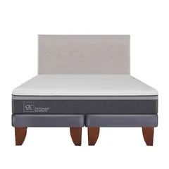 CIC - Cama europea ortopedic advance king + respaldo