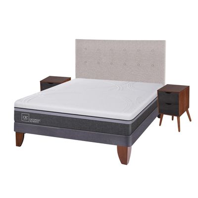 Imagen 2 del producto Cama Europea Ortopedic Advance 2 Plazas Bn + Muebles