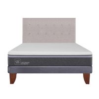 Cama Europea Ortopedic Advance 2 Plazas Bn + Respaldo