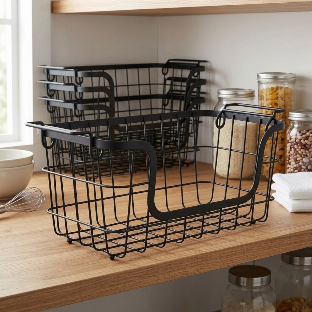 Canasto metal aplilable, marca JUST HOME COLLECTION - Foto Principal