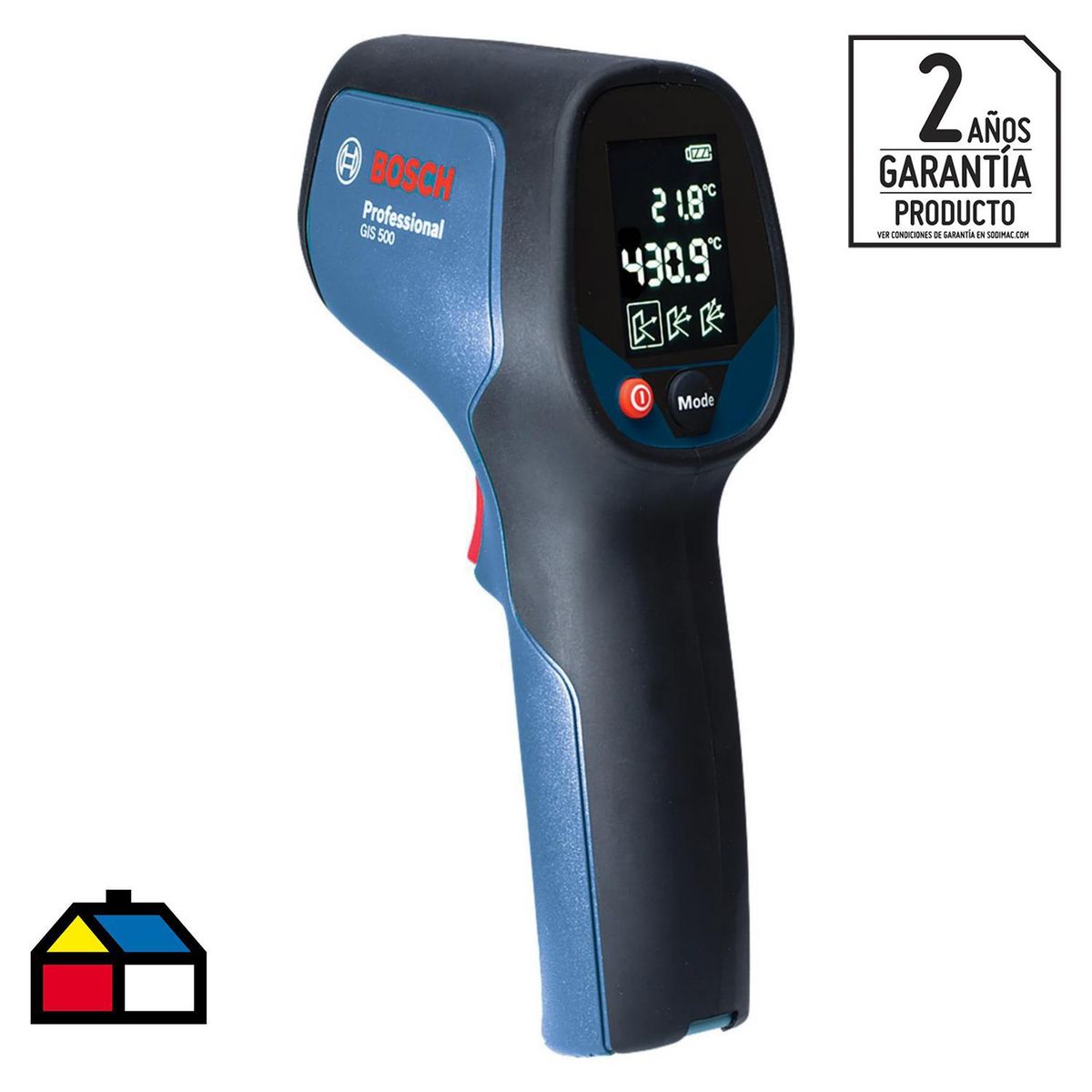 BOSCH - Detector de temperatura Bosch GIS 500 hasta 500 ºC