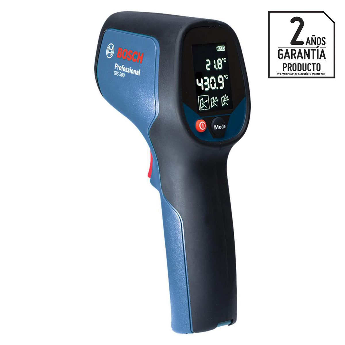 BOSCH - Detector de temperatura Bosch GIS 500 hasta 500 ºC