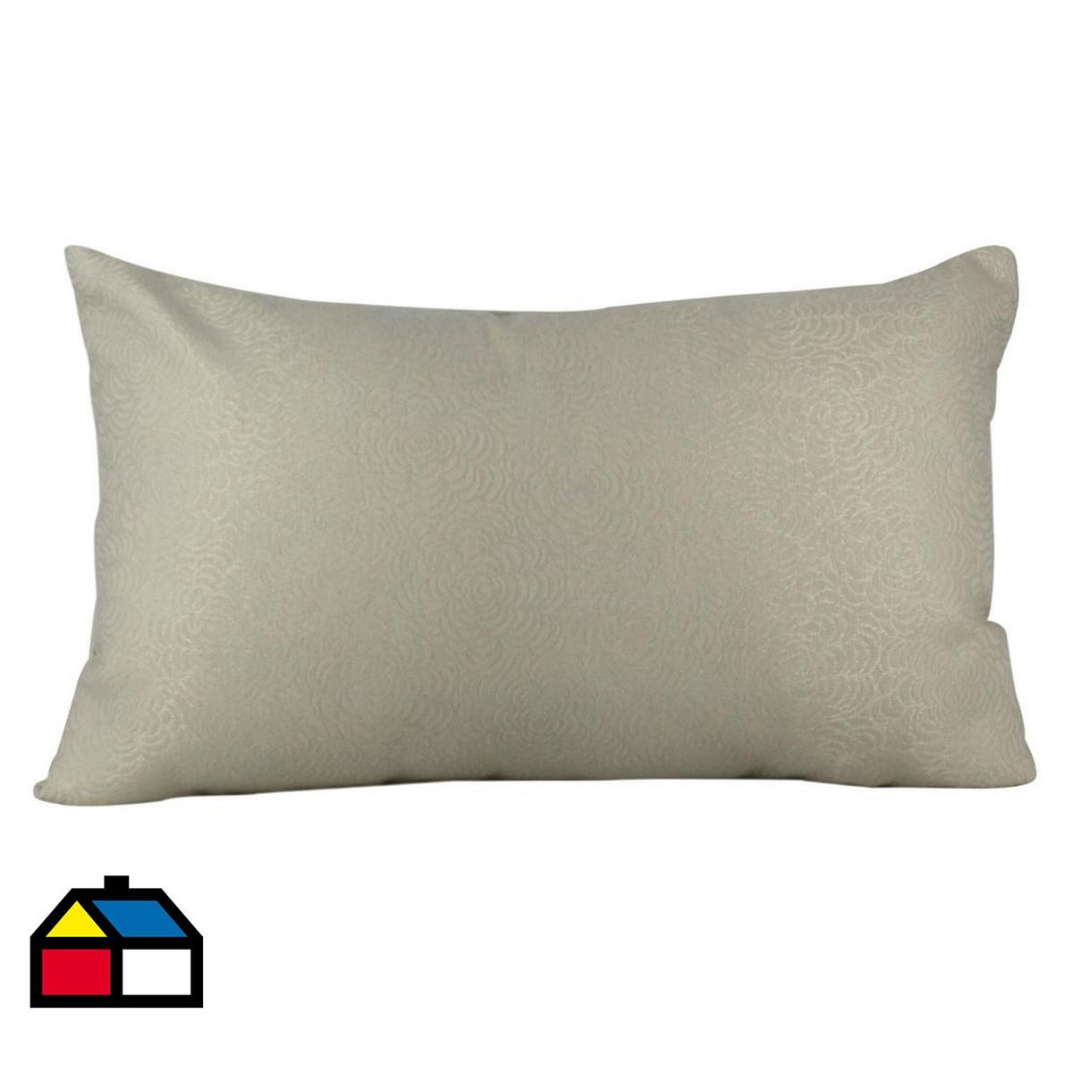 CONCEPT - Cojín relieve aqua crudo 30x50 cm
