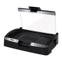 Parrilla Eléctrica 1500 W Negro TH-224