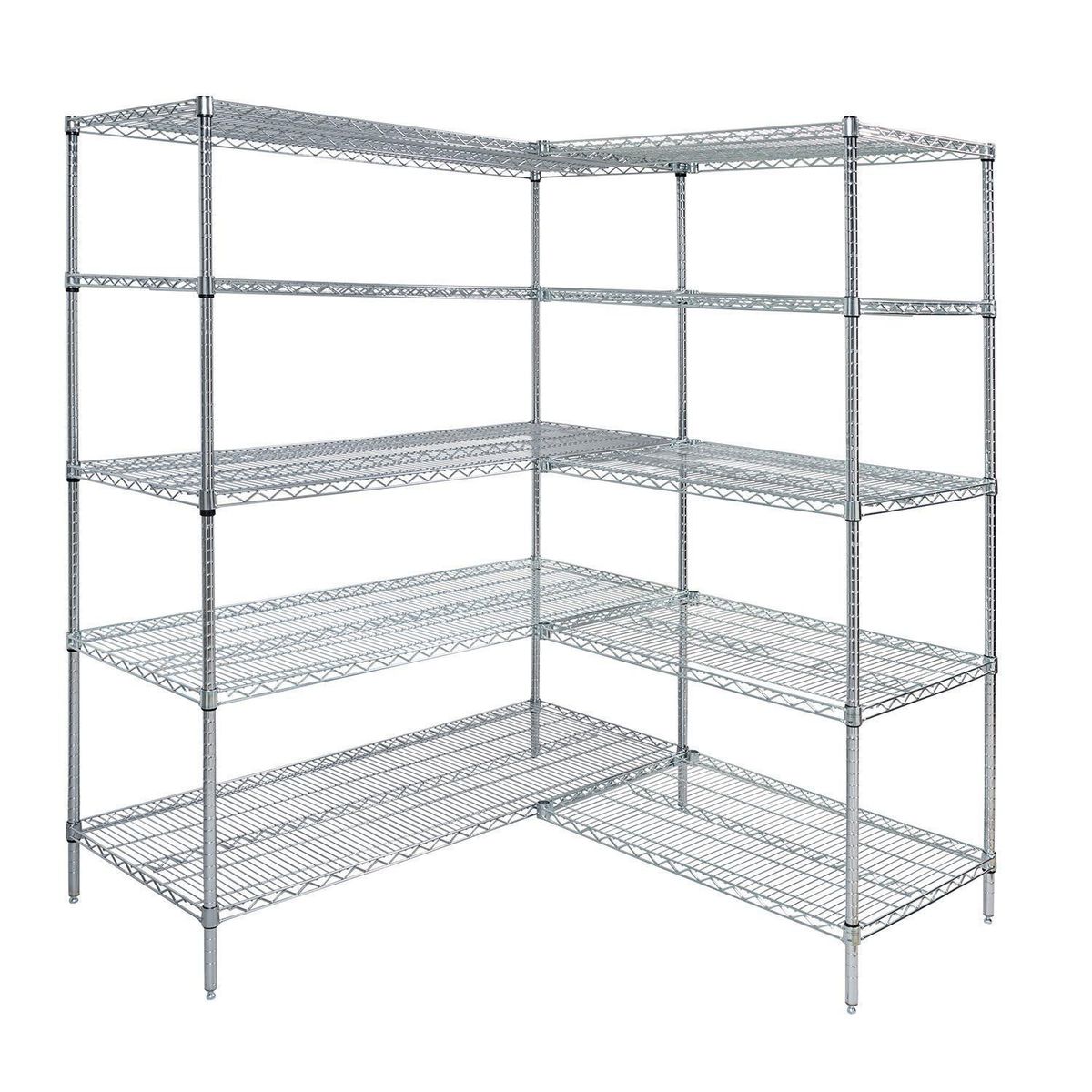 OLYMPIC - Estante  10 Nivel(es) 152x188x61 cm Cromado