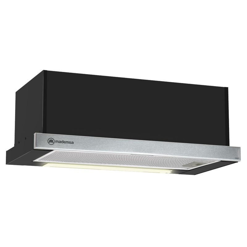 MADEMSA - Campana Retráctil 60 cm Negro MX6270
