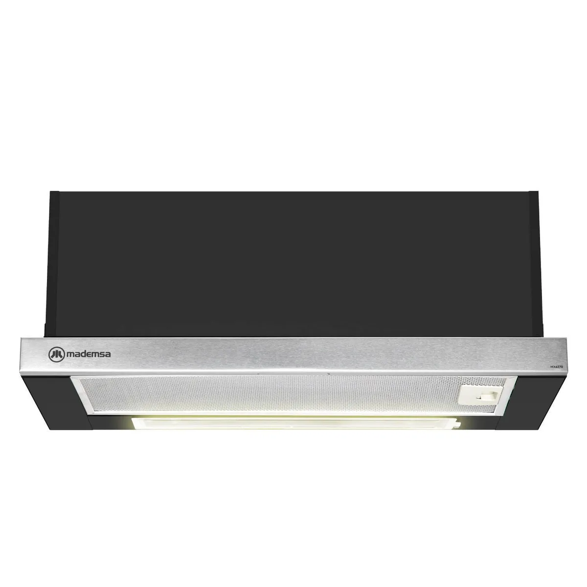 MADEMSA - Campana Retráctil 60 cm Negro MX6270