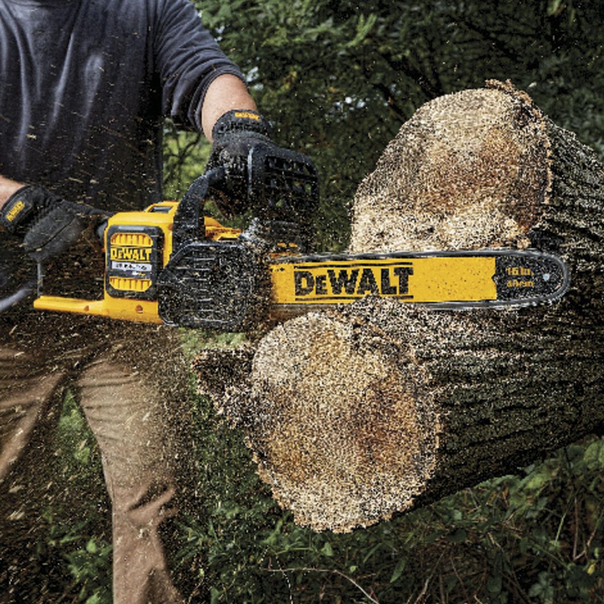 DEWALT - Electrosierra 16" 60V sin carbones MAX* sin batería